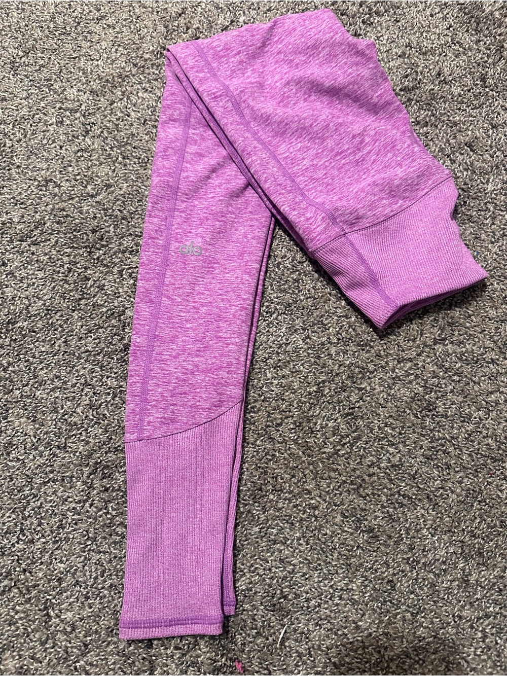 ALO Yoga Super Soft Purple Heather Leggings